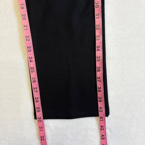 DKNY Jeans: Black Stretch Pants, Zip/Button Front Closure, Large, NWT - Picture 13 of 15